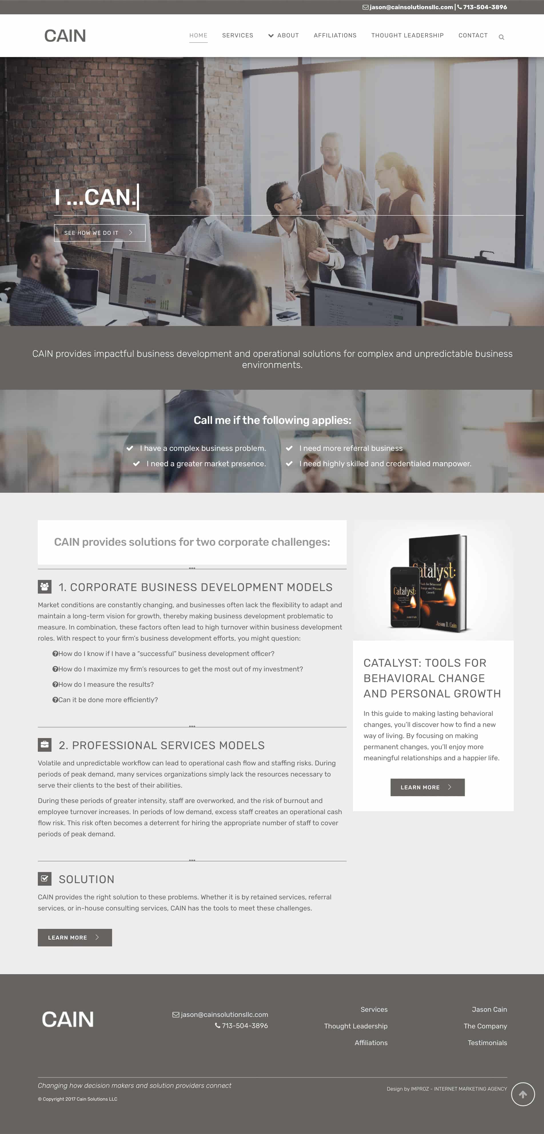 Website Design Houston - Web Design Houston - IMPROZ