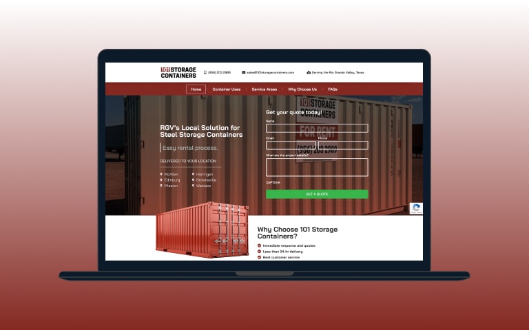 101 Storage Containers Portfolio