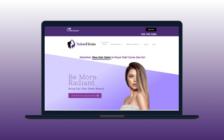 Salon Efran Portfolio