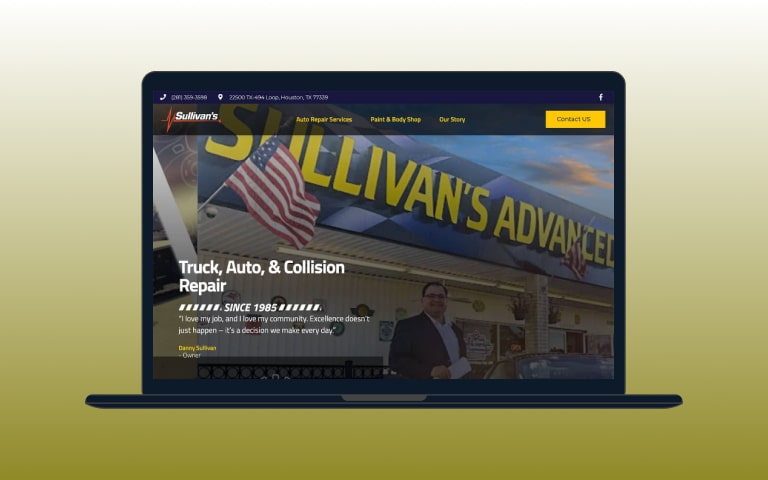 Sullivan’s Advanced Paint & Body Shop Portfolio