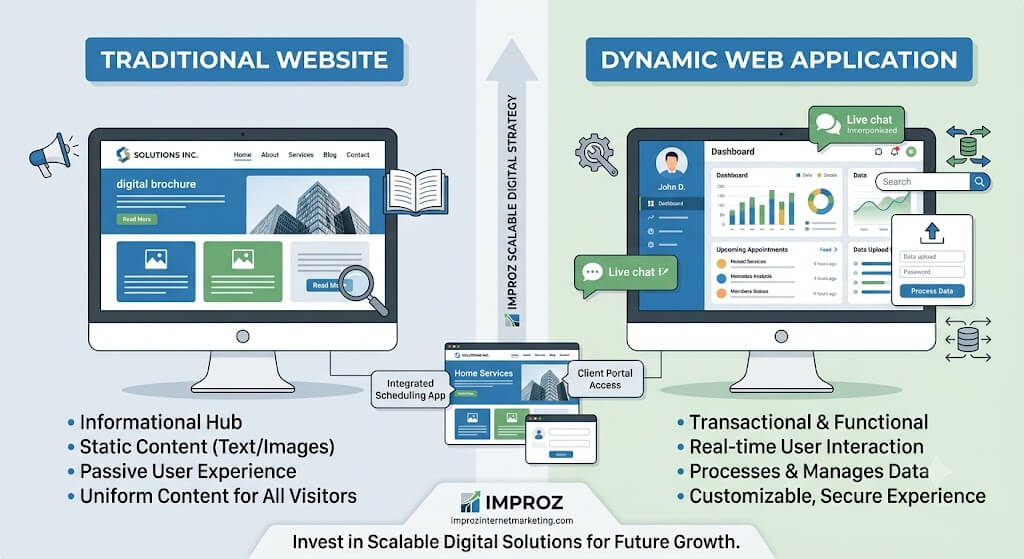 Web Application Vs Website