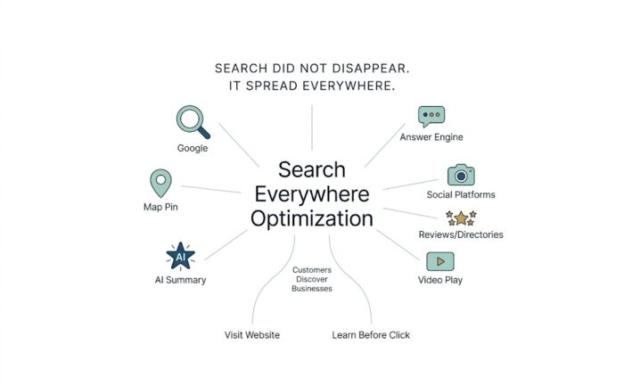 IMPROZ AI search strategy and Search Everywhere Optimization philosophy